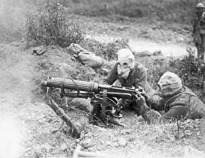 Ovillers: Machine gunners 1916
