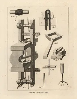 Stringing: Machine and method for stringing the balista