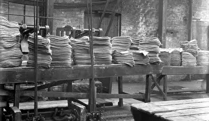 Battersbys: Machine plank shop at Battersby's hatworks
