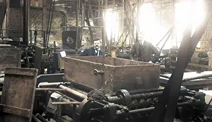 Battersby: Machine plank shop at Battersby's hatworks