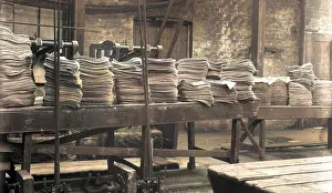 Battersbys: Machine plank shop at Battersby's hatworks