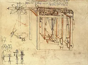 Sequins: Machine for the Production of Sequins, by da Vinci