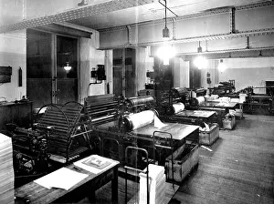Publishers: Machine room at publishers