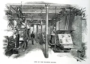 Printer: One of the Machine Rooms, Black & White magazine