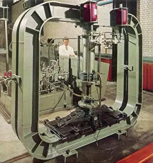 Technician: Machine for testing wagon springs