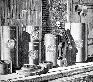Gandy: Machinery belting, made by Maurice Gandy