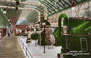 Pipework: Machinery Hall - International Exhibition, Dublin, Ireland