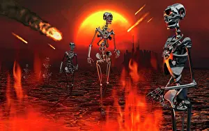 Blazing: Machines rise to take their place as masters of the world