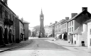Machynlleth: Machynlleth, the Clock Tower 1895
