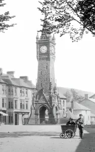 Machynlleth: Machynlleth, the Clock Tower 1896