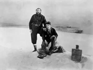 Mack: Mack Swain and Charles Chaplin in The Gold Rush, 1925