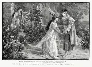 Troubadour: Mackenzie's New Opera The Troubadour