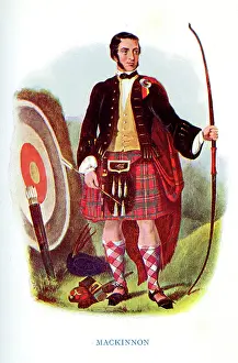 Mackinnon: MacKinnon, Traditional Scottish Clan Costume