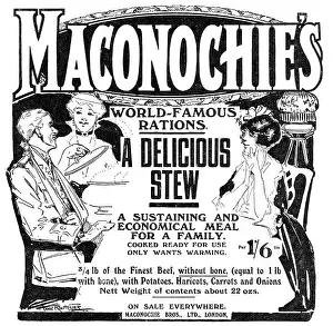 Sustaining: Maconochie's, WW1 advertisement