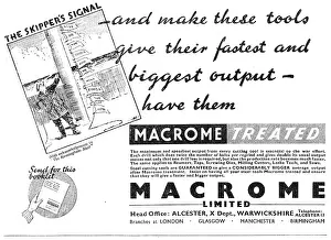 Macrome: Macrome Machine Tool Treatment