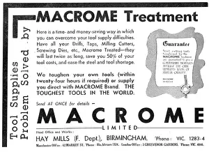 Macrome: Macrome Metal Treatments For Machine & Hand Tools