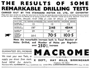 Macrome: Macrome Metal Treatments For Machine & Hand Tools