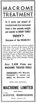 Macrome: Macrome Tool Treatment