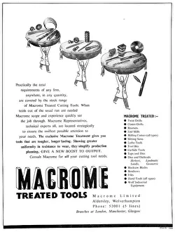 Macrome: Macrome Trated Cutting Tools