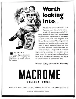 Macrome: Macrome Treatments For Cutting Tools