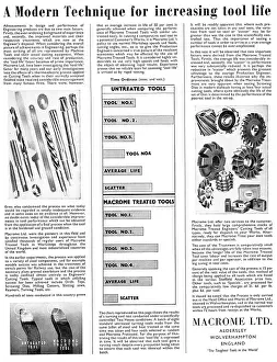 Macrome: Macrome Treatments For Cutting Tools