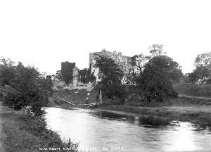 Cork: Macroom Castle and R. Lee, Co. Cork