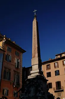 Filippo: Macuteo Obelisk. Dated at time of egyptian pharaoh Ramesses