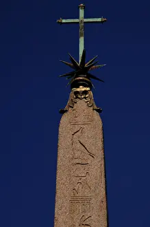 Filippo: Macuteo Obelisk. Dated at time of egyptian pharaoh Ramesses