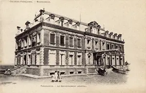Tananarive: Madagascar - Tananarive - The Government Building