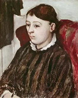 Hortense: Madame Cezanne, by Paul Cezanne