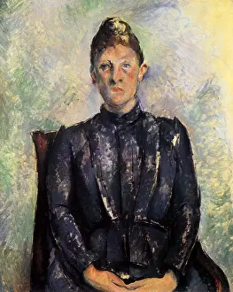 Cezanne: Madame Cezanne, by Paul Cezanne