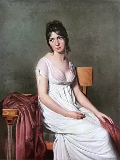 Jacques Louis: Madame Hamelin by Jacques-Louis David