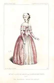 Coquette: Madame J. Rey as Pauline Langlois in La Dame