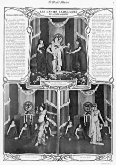 Zelle: Madame Mata-Hari dancing at the Musee Guimet