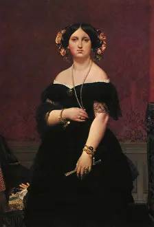 Ingres: Madame Moitessier, by Ingres