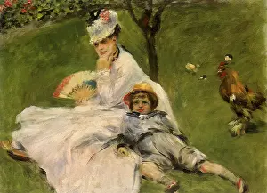 Oddly: Madame Monet and Her Son, by Renoir