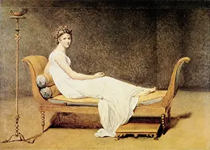 Recamier: Madame Recamier, by J-L David