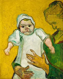 Painterly: Madame Roulin and Her Baby, by Van Gogh