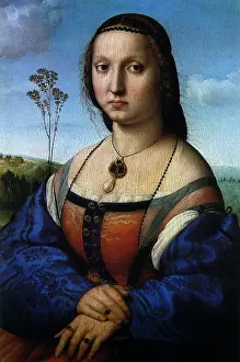 Maddalena: Maddalena Doni, by Raphael