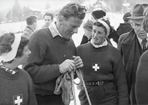 Berthold: Madeleine Berthold with Hans Forrer and Hedi Beeler