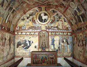 Rebuild: MADERUELO, Master of (12th century). Wall paintings