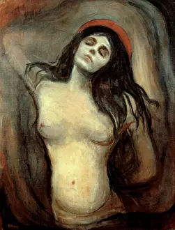 Printer: Madonna, Artist: Edvard Munch