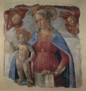 Corners: Madonna and Child