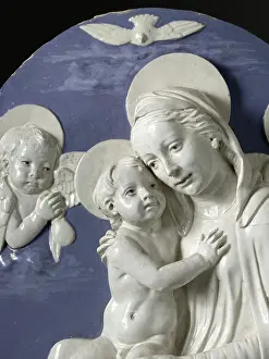 Enamelled: Madonna and child