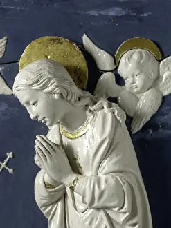 Enamelled: Madonna and child
