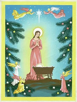 Boughs: Madonna and Child with Angels