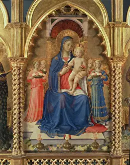 Perugia: Madonna and Child with Four Angels