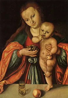 Cranach: Madonna and Child, by Cranach