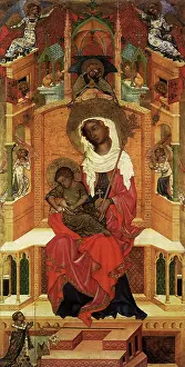 Enthroned: Madonna and Child Enthroned