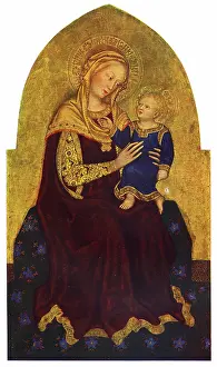Halos: Madonna and Child by Gentile da Fabriano